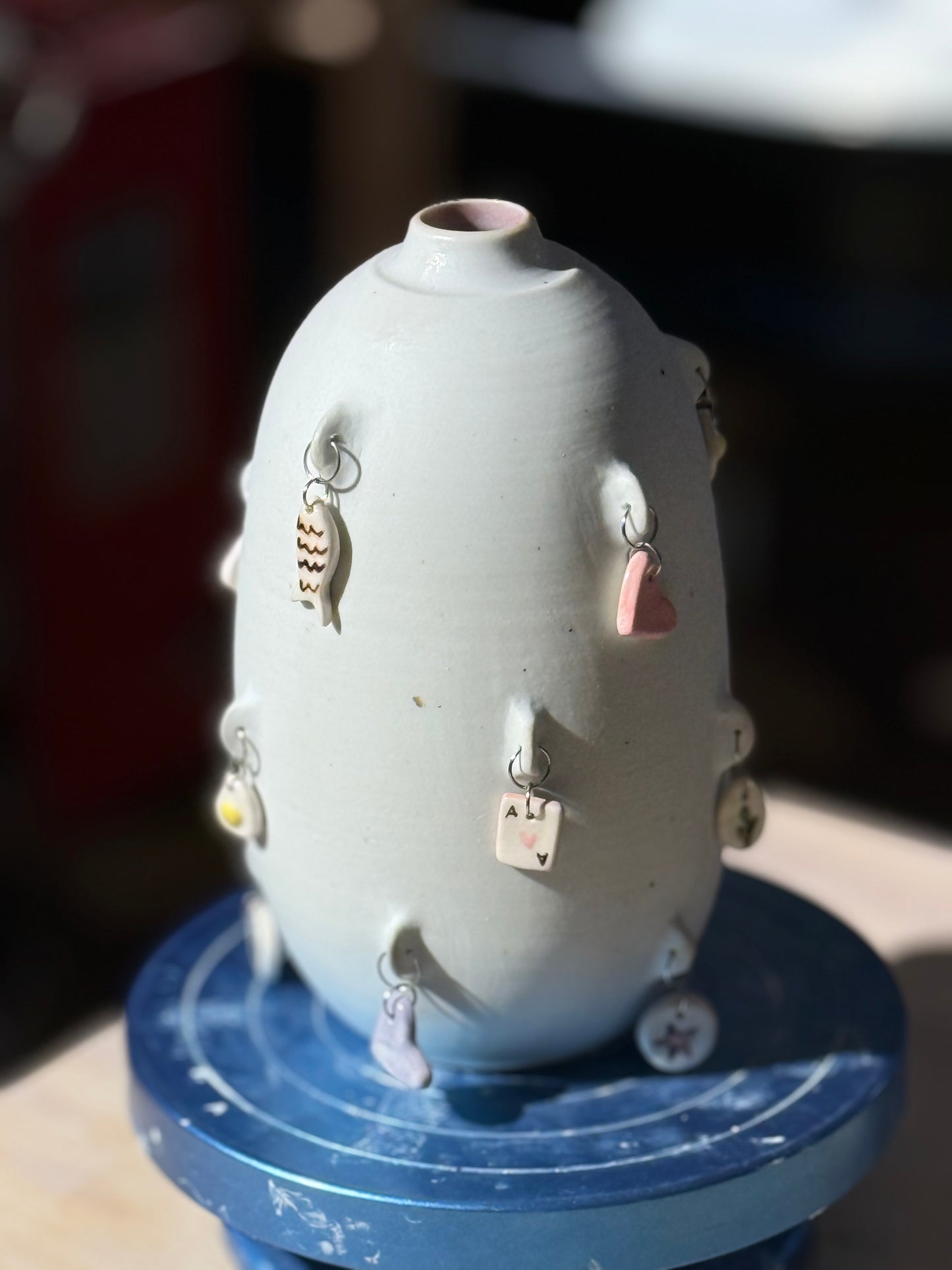 Chains Vase Porcelain