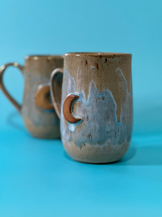 Sea blue moon Mug