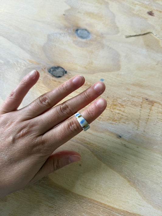 Amazing Handmade Ceramic Ring 11