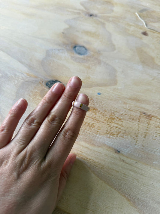 Amazing Handmade Ceramic Ring 1