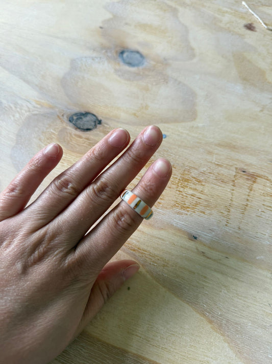 Amazing Handmade Ceramic Ring 8