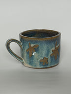 Cosmic blue ceramic mug