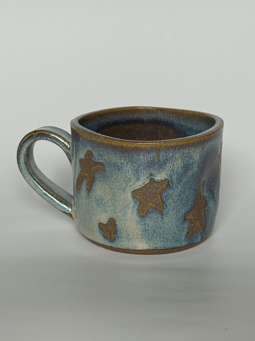 Cosmic blue ceramic mug